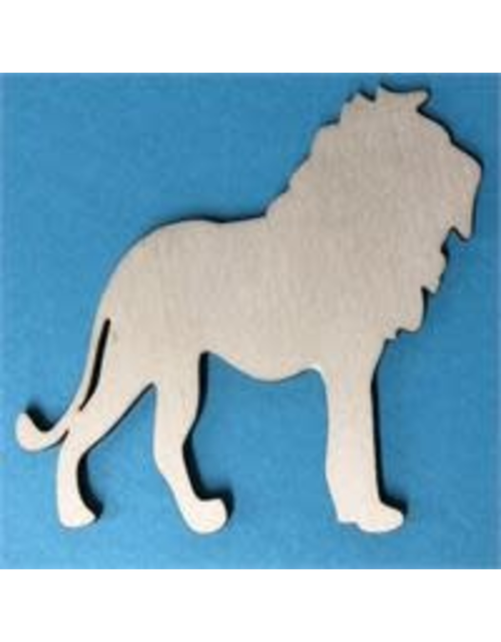 WOOD SHAPE: LION