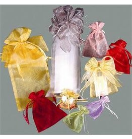 ORGANZA BAGS: RED