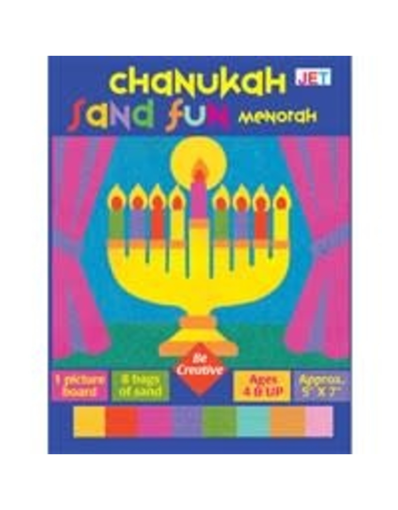 MENORAH SAND ART KIT ( sand included)