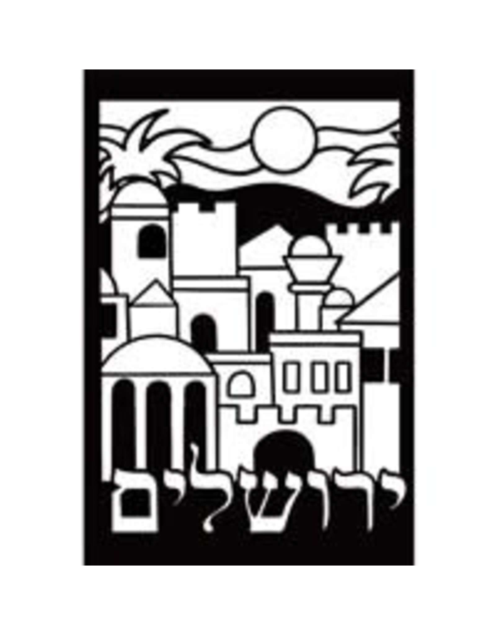 VELVET ART: YERUSHALAYIM 6"X9"