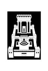 VELVET ART: BAIS HAMIKDASH 8"x6"