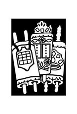VELVET ART: TORAH 6"x9"
