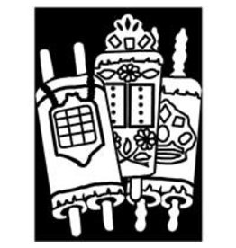 VELVET ART: TORAH 6"x9"
