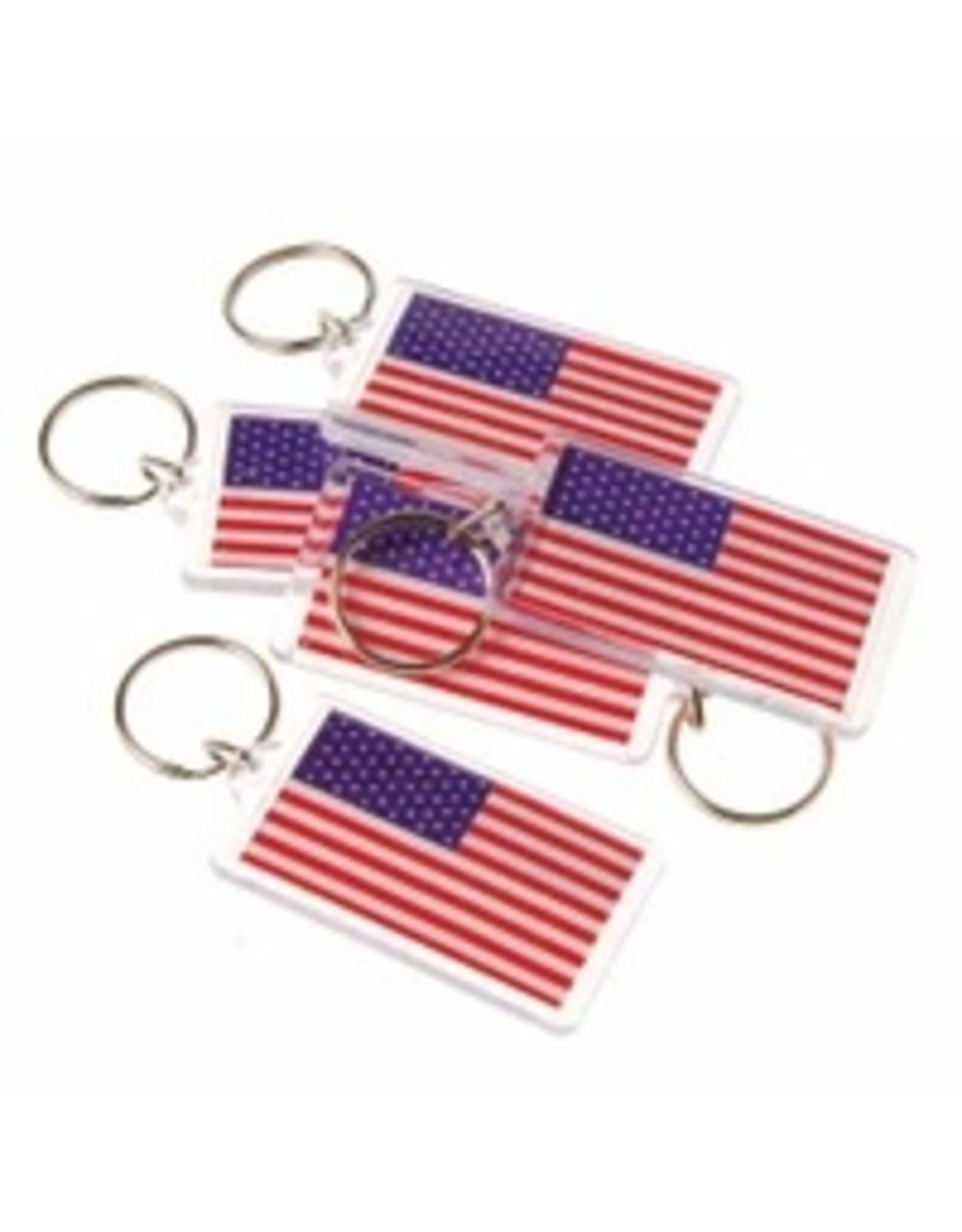 KEYCHAIN: AMERICAN FLAG