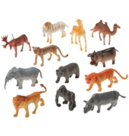 MINI WILD ANIMALS (12PCS)