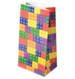 DESIGN PAPER BAGS BRICK PKG/12