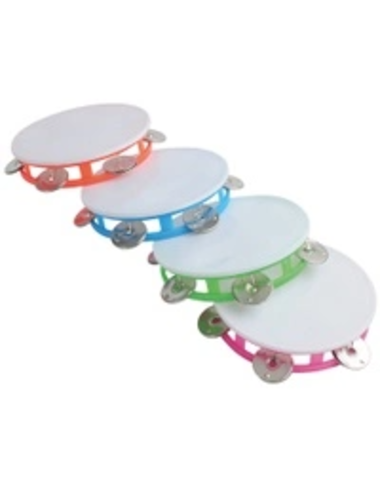 TAMBOURINE PLASTIC 5½" 12 PACK
