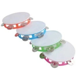 TAMBOURINE PLASTIC 5½" 12 PACK