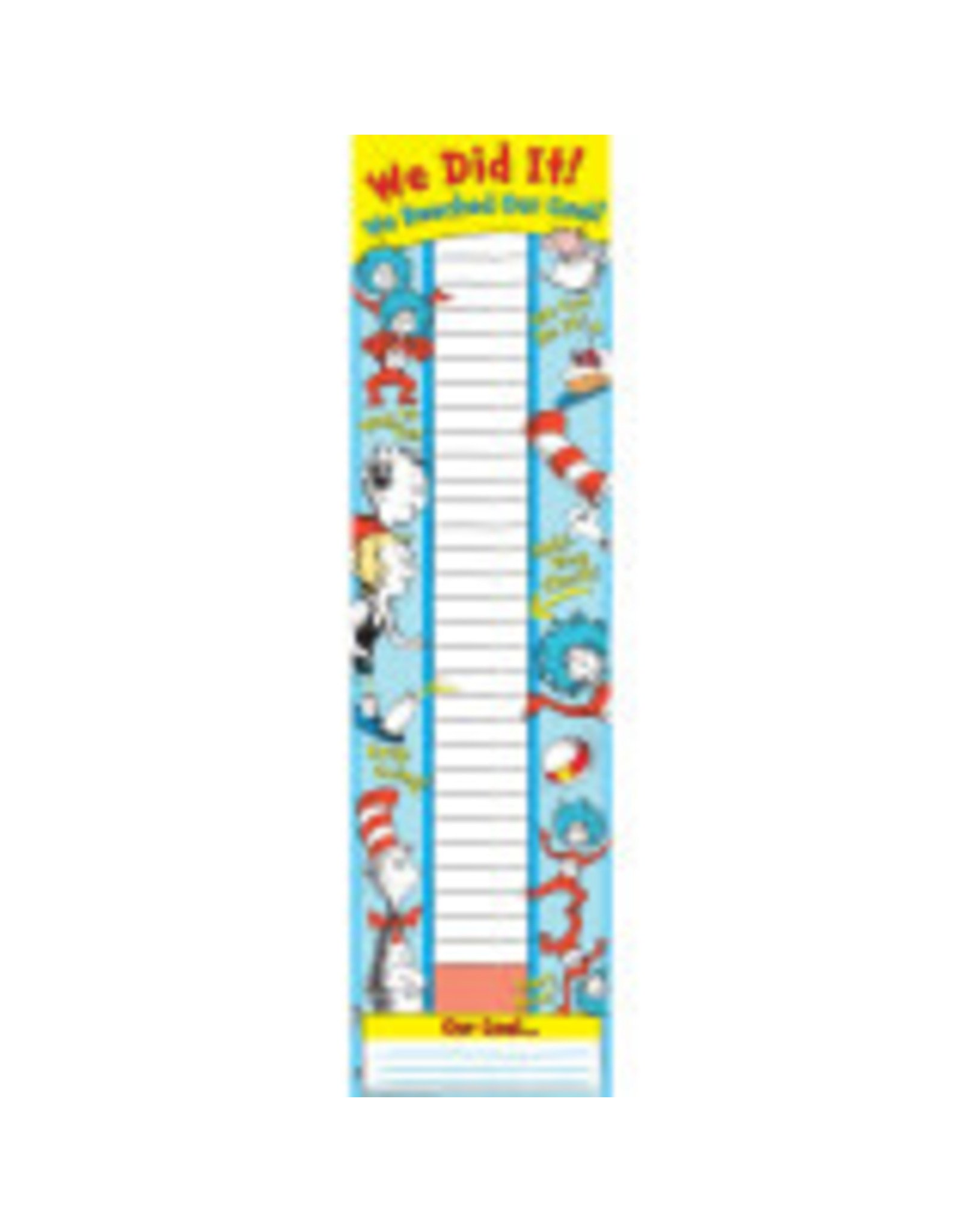 EUREKA BANNER: DR. SEUSS GOAL SETTING