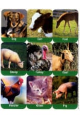 EUREKA STICKERS: GIANT FARM ANIMALS