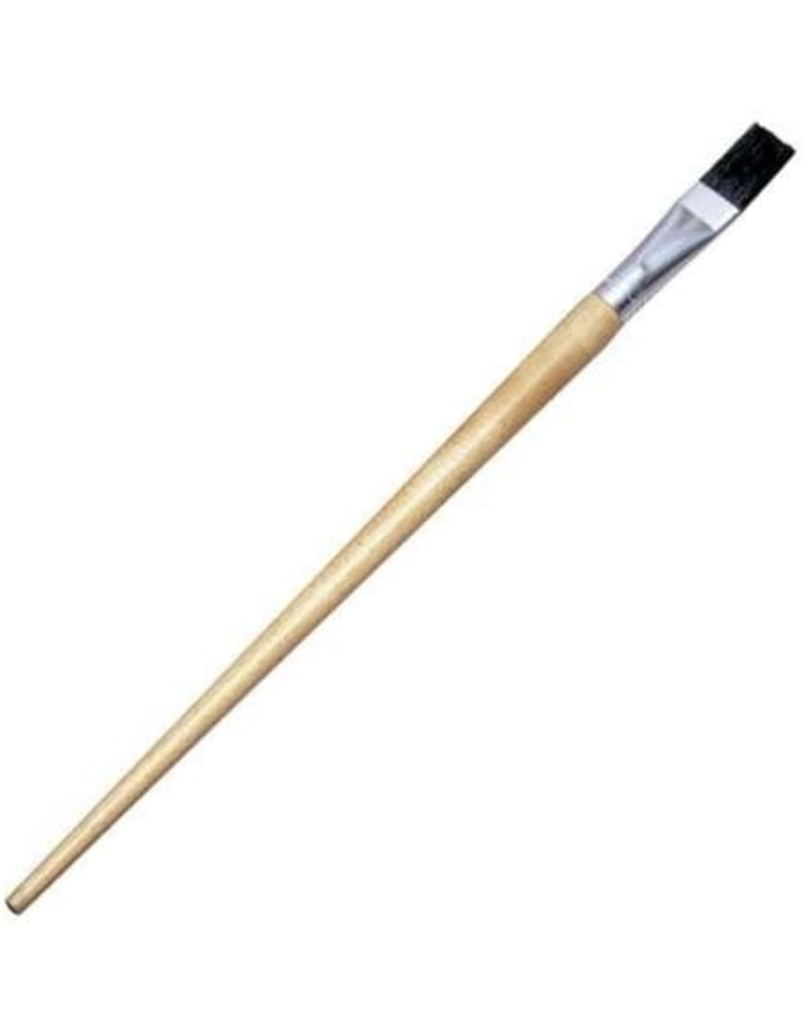 BRUSH: FLAT EASEL LONG HANDLE 3/4"
