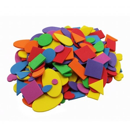 FOAM SHAPES ASSORTED COLOR 6000 PACK