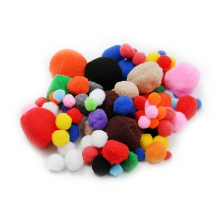 Assorted Craft Poms