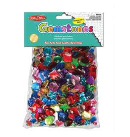 GEMSTONES - 1LB - ASSORTED COLORS