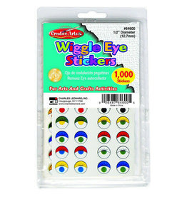 STICKERS: WIGGLE EYES COLORED