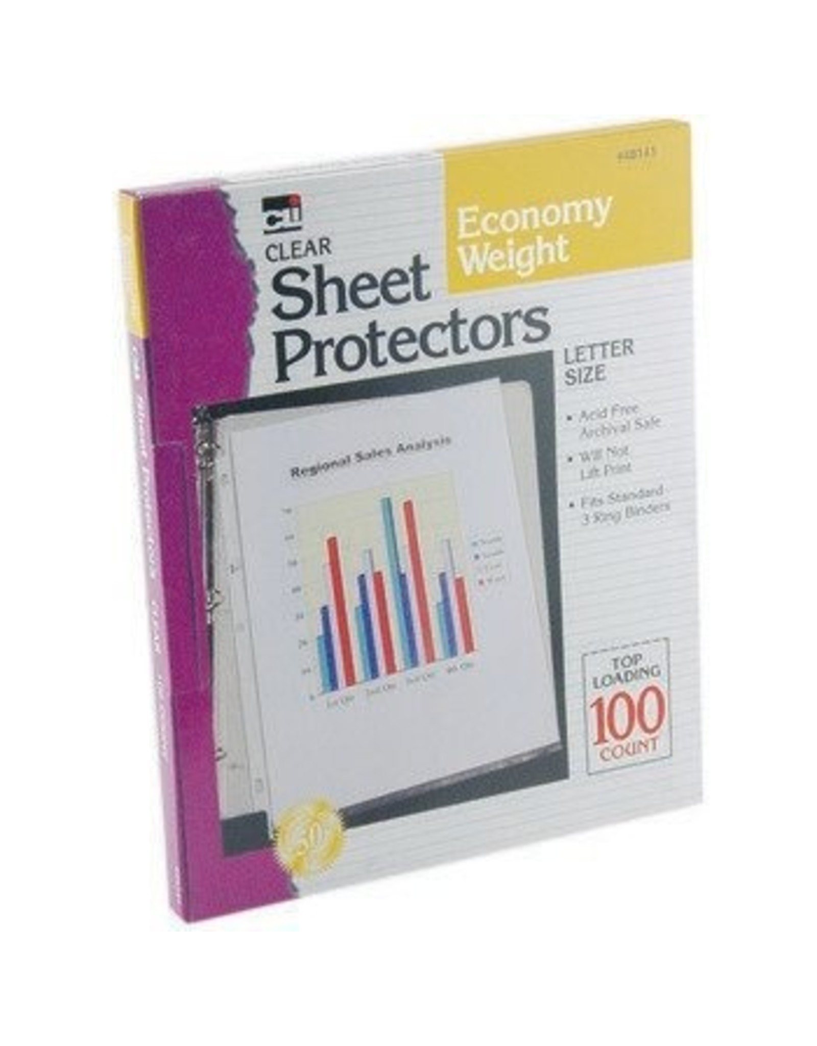 SHEET PROTECTORS - ECONO  WT - 100CT