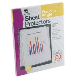 SHEET PROTECTORS - ECONO  WT - 100CT