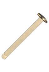 PAPER FASTENERS -  .75"  GOLD 100 PACK