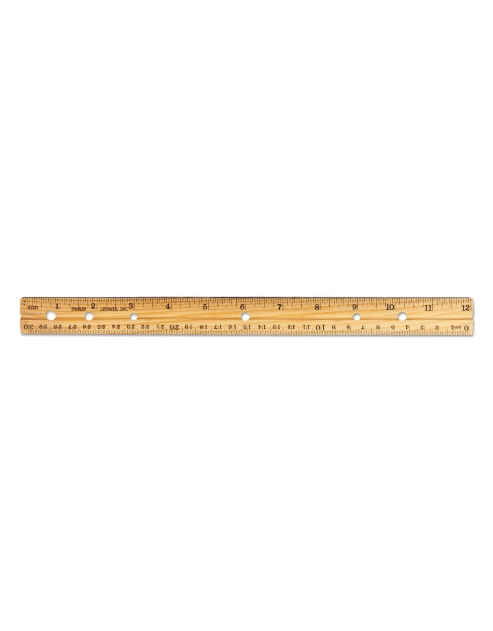 RULER  WOODEN  12"