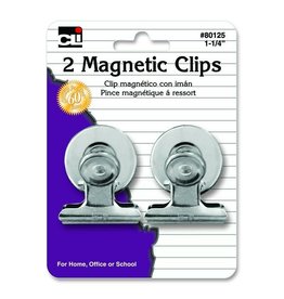 SPRING CLIP MAGNETIC 1.25" - 2 PACK