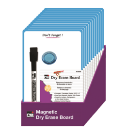 MAGNETIC DRY ERASE BOARD SET 6.25"X9"