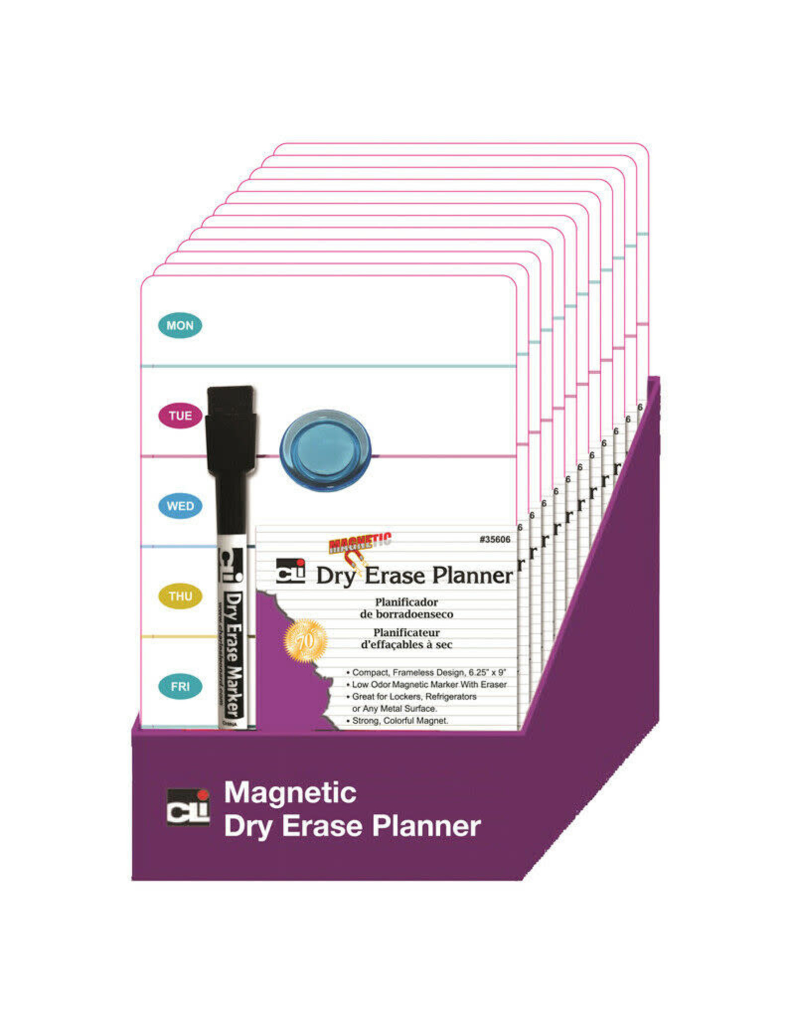 MAGNETIC DRY ERASE PLANNER