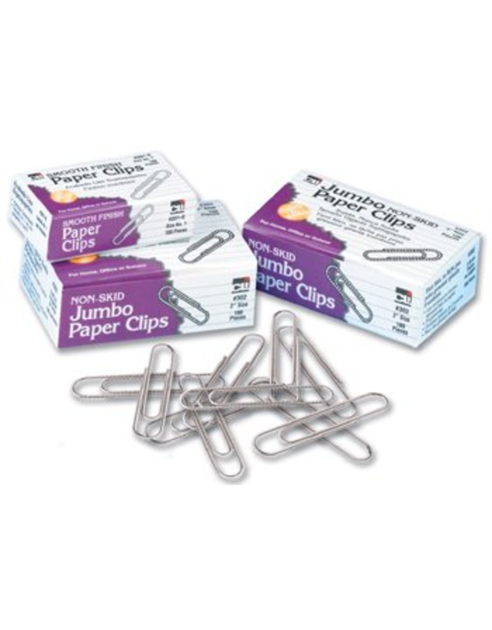 PAPER CLIPS: JUMBO, 2" - 100 PACK