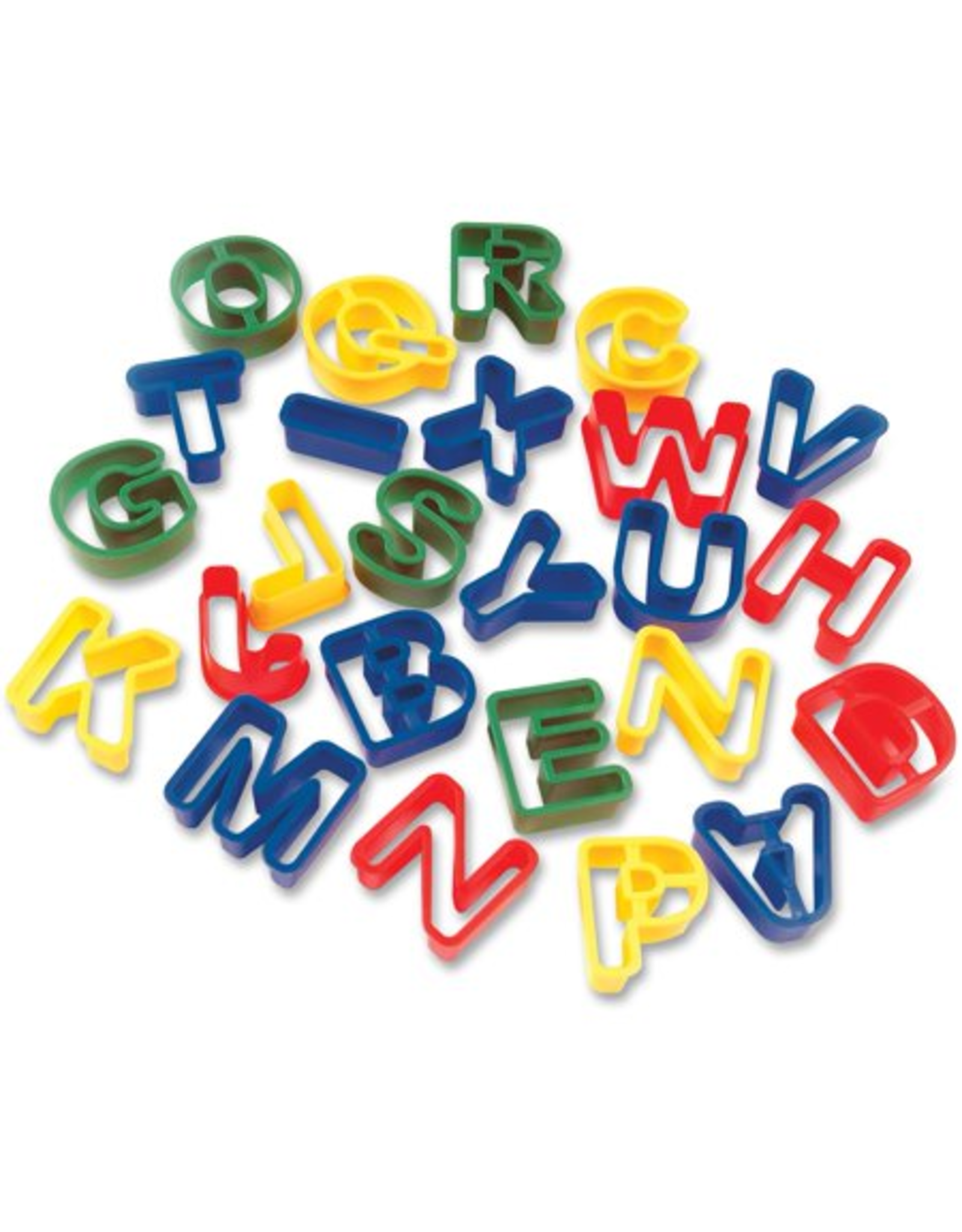 DOUGH CUTTERS: ALPHABET 26 PACK