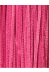 PIPE CLEANERS: 4MM x  12" - PINK 100 PACK