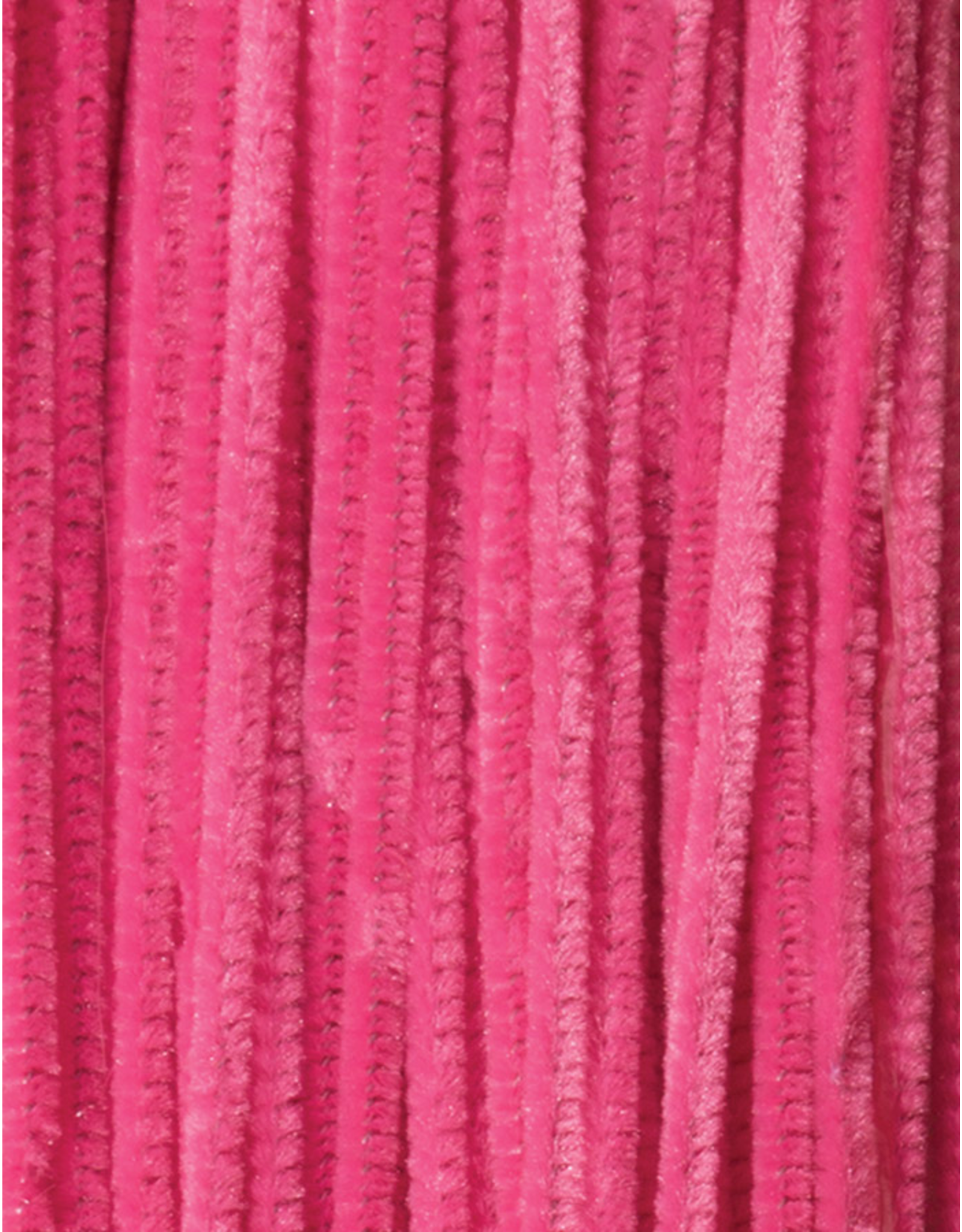 PIPE CLEANERS: 4MM x  12" - PINK 100 PACK