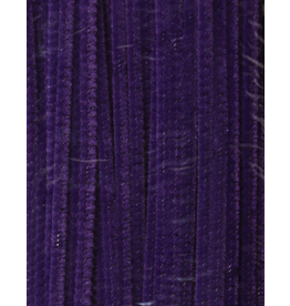 PIPE CLEANERS: 4MM x 12" - PURPLE 100 PACK