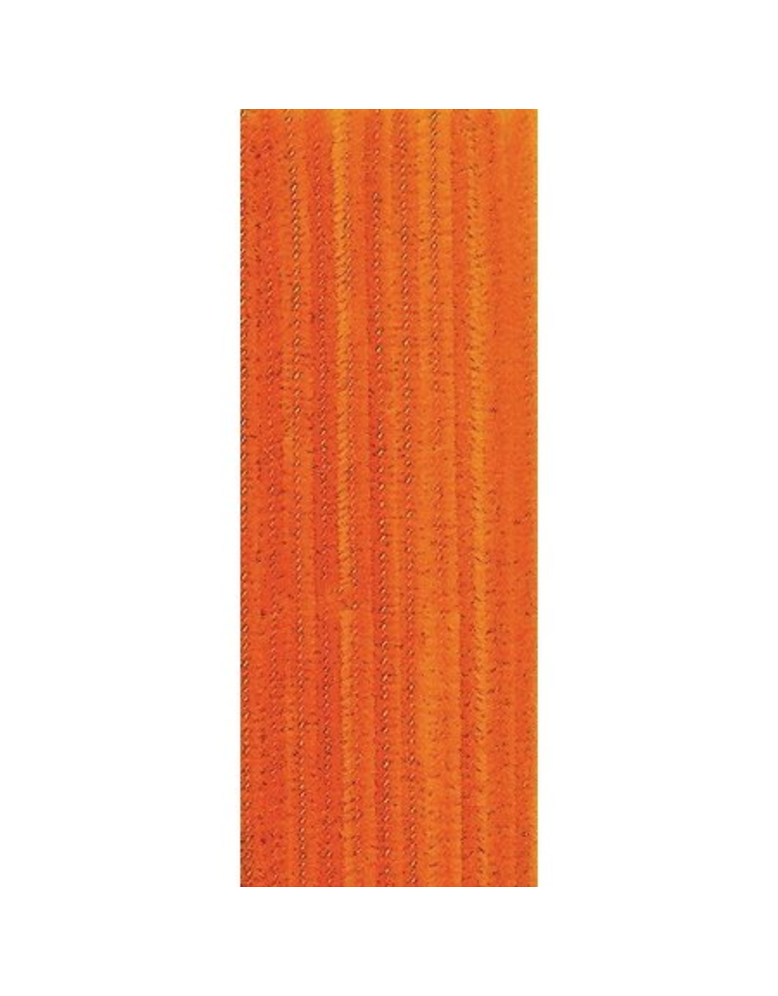 PIPE CLEANERS: 4MM x 12" - ORANGE 100 PACK