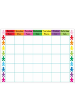 CALENDAR: RAINBOW PEOPLE 17"X22"