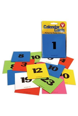 CALENDAR CARDS: WHITE - WITH BLACK NUMBERS 3"X3" - 36 PACK