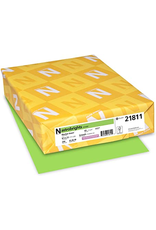 CARDSTOCK ASTROBRIGHT: 65LB 8½''x11''  MARTIAN GREEN 250 Sheets