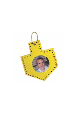 WOOD SHAPE: DREIDEL KEYCHAIN 6"x5"