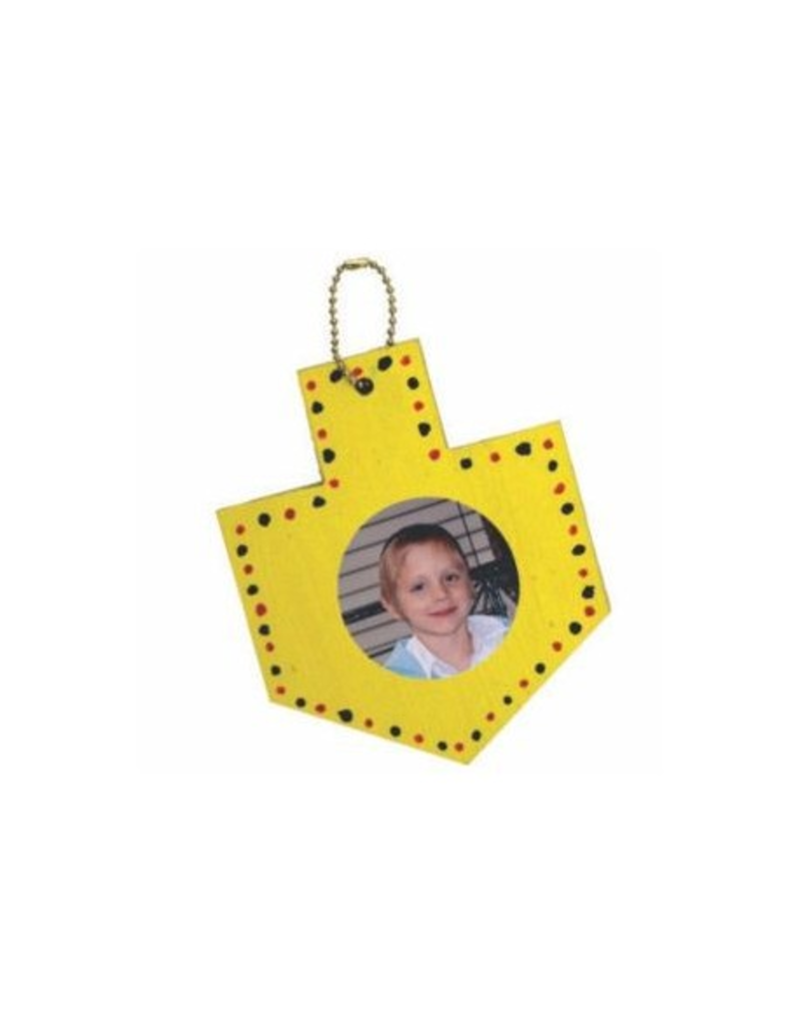 WOOD SHAPE: DREIDEL KEYCHAIN 6"x5"