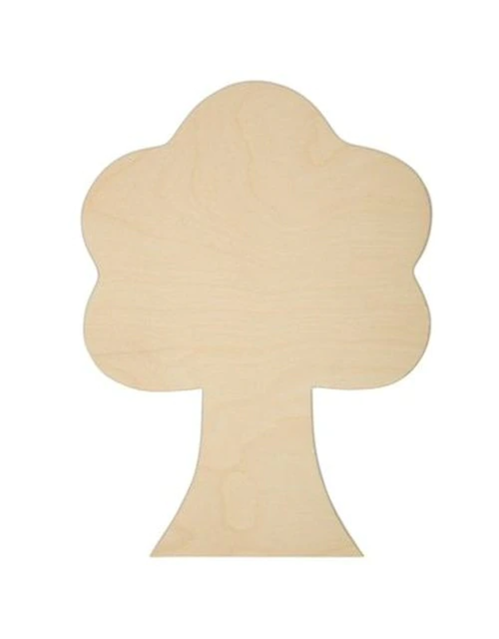 WOOD SHAPE: TREE 10½ x 7½
