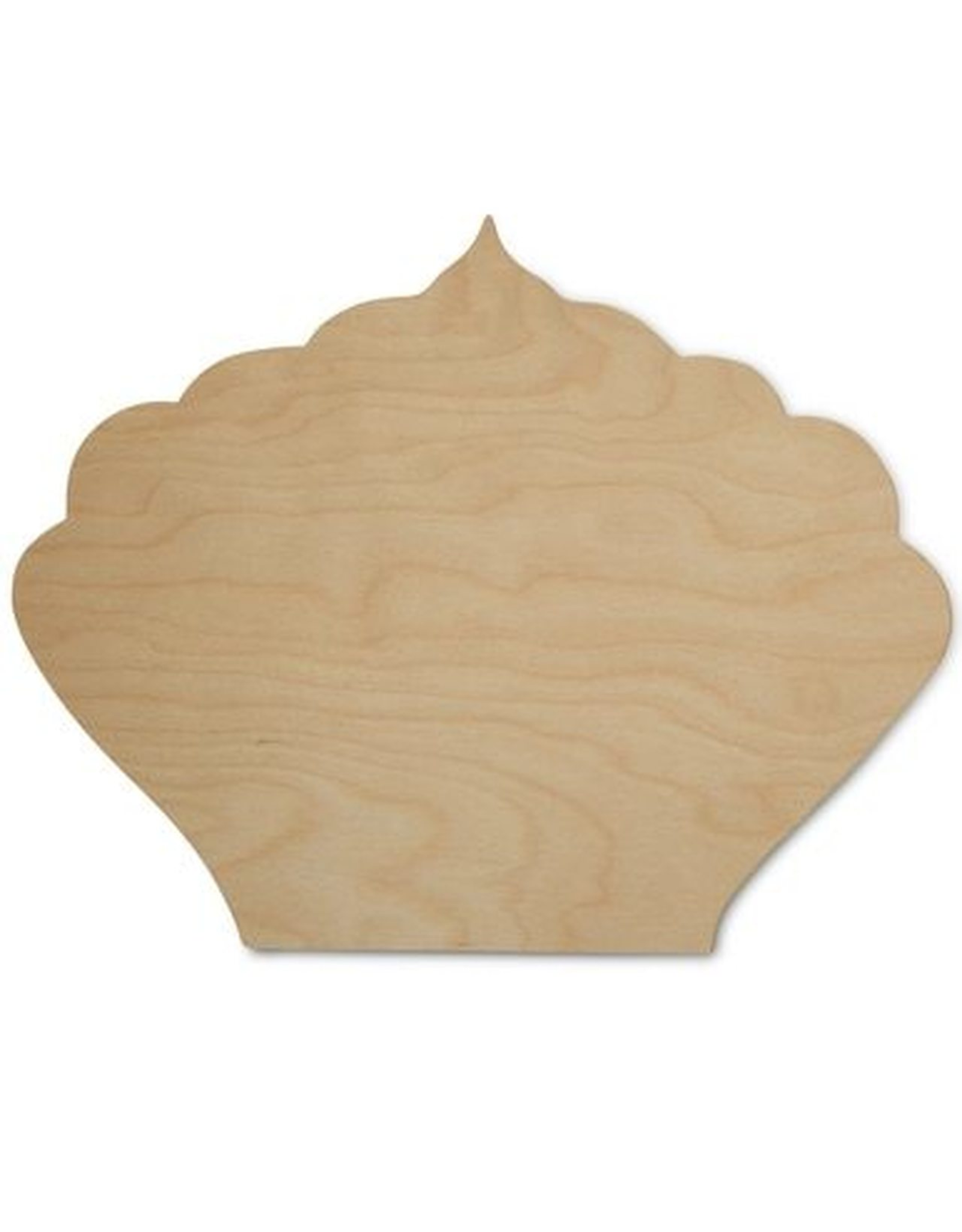 WOOD SHAPE:  CROWN 10"x8"
