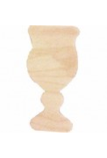 WOOD SHAPE: KIDDUSH CUP 4"