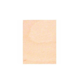 WOOD RECTANGLE PLAQUE:  8" x 12"