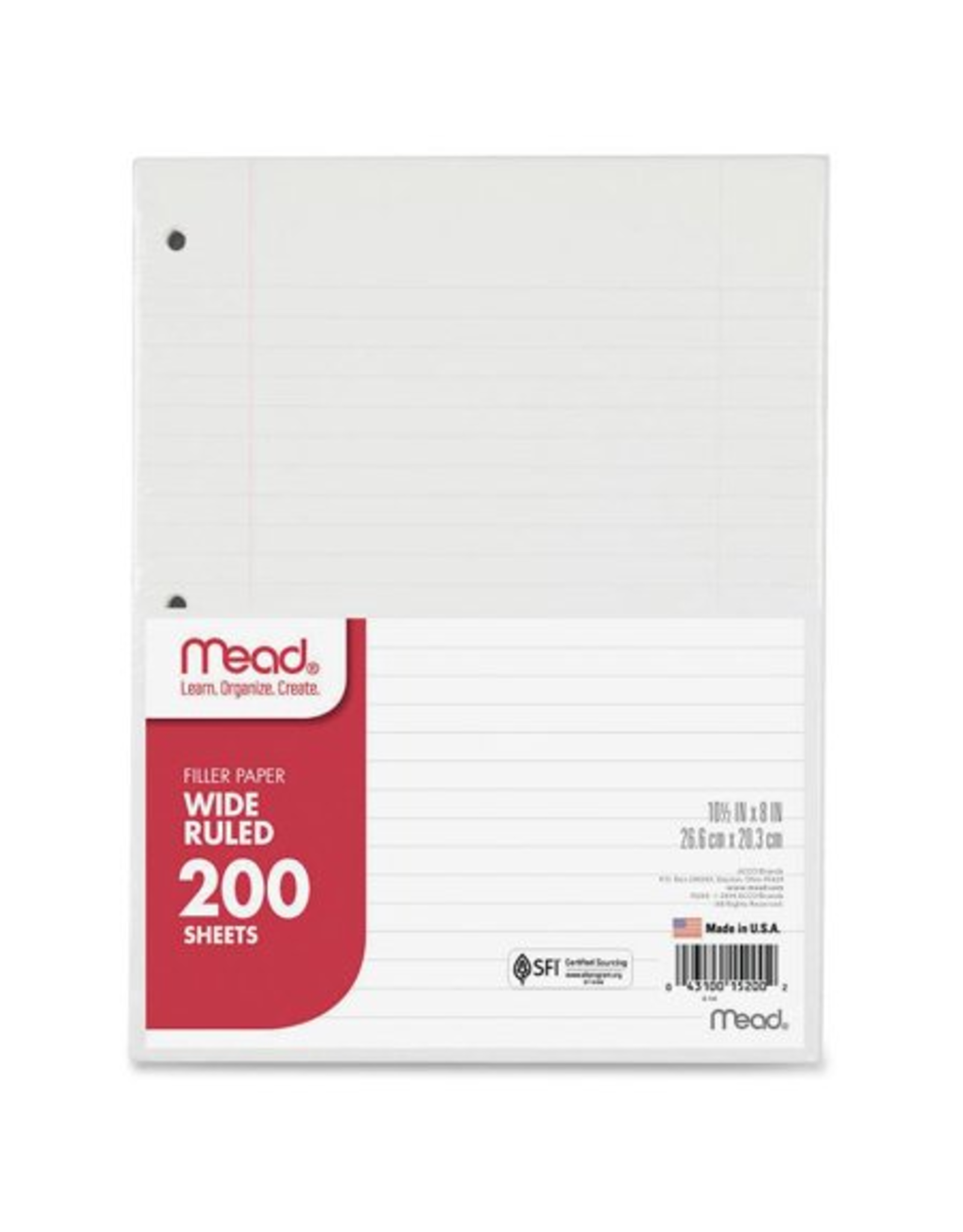 NOTEBOOK FILLER PAPER WIDE RULED Creative Kids