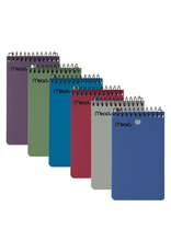 CAROLINA PAD NOTEBOOK: POLY MEMO BOOK 3x5 TOP SPIRAL 100Sheets