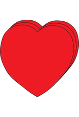 CUT-OUTS -  HEART SMALL 2.5" 31PC