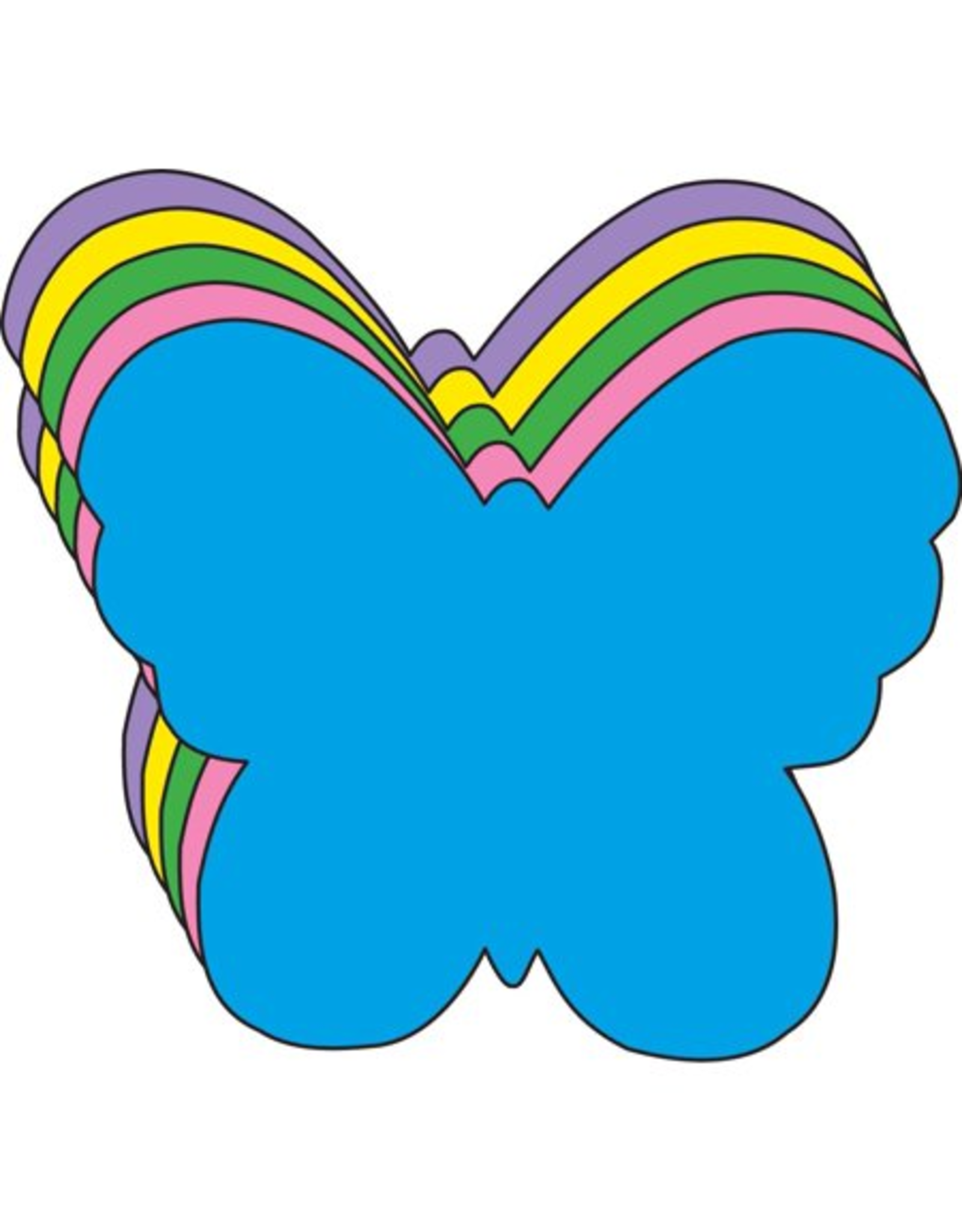 CUT OUTS - ASSORTTED BUTTERFLIES