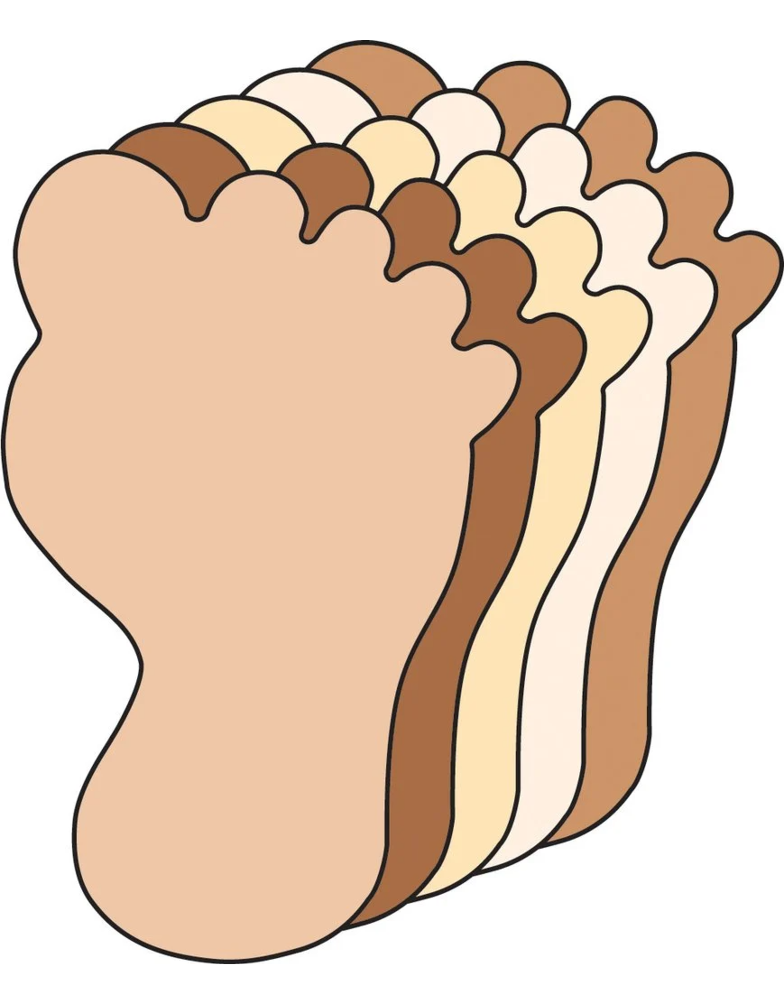 CUT-OUTS: FEET