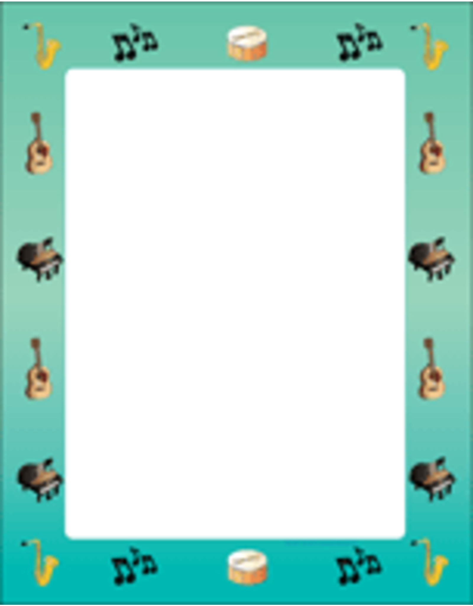 COMPUTER DESIGN PAPER MUSICAL INSTRUMENTS 50SHT