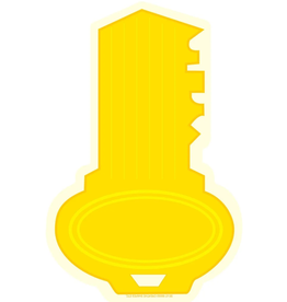 NOTEPAD: KEY LARGE 50 SHT