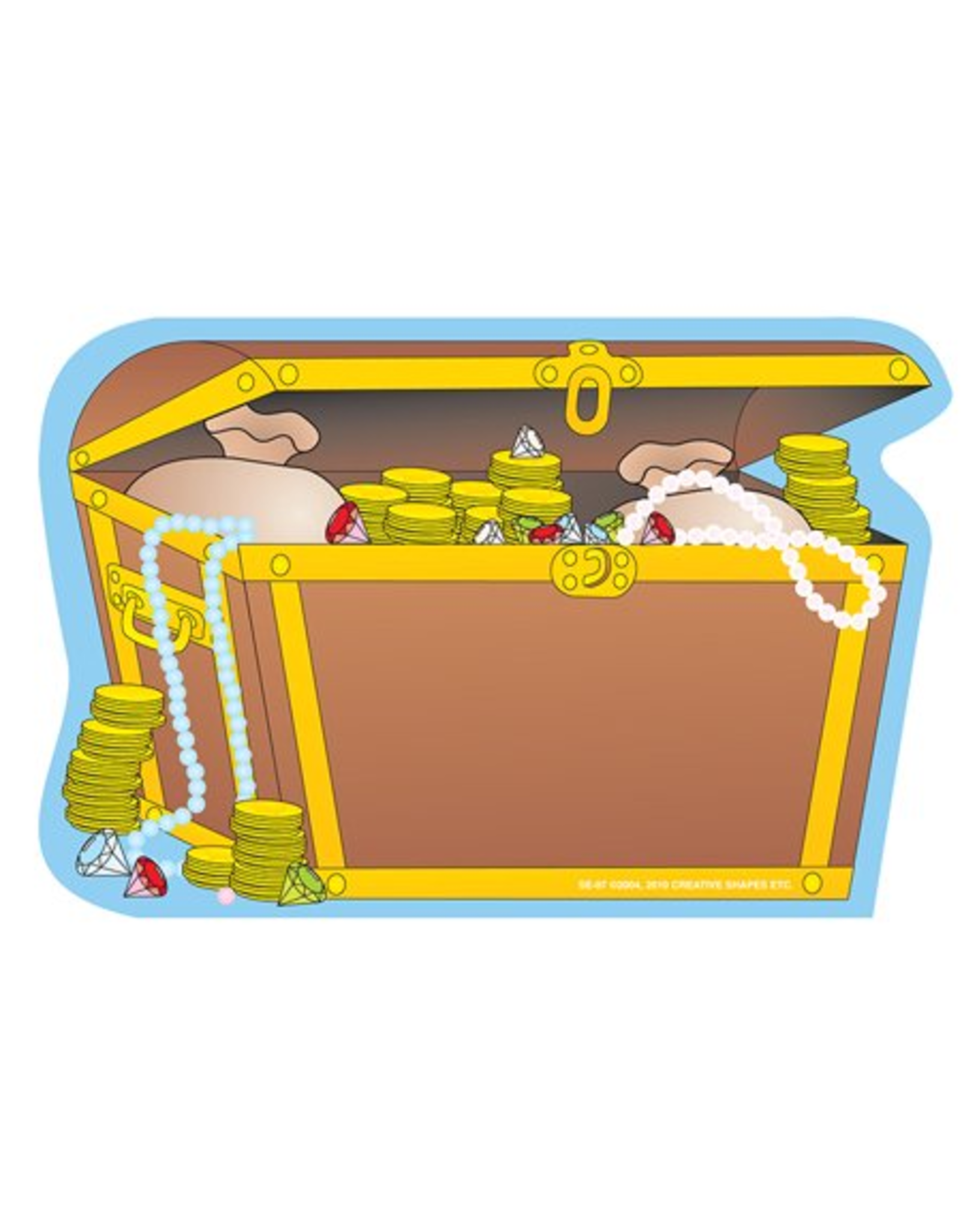 NOTEPAD: TREASURE CHEST LARGE