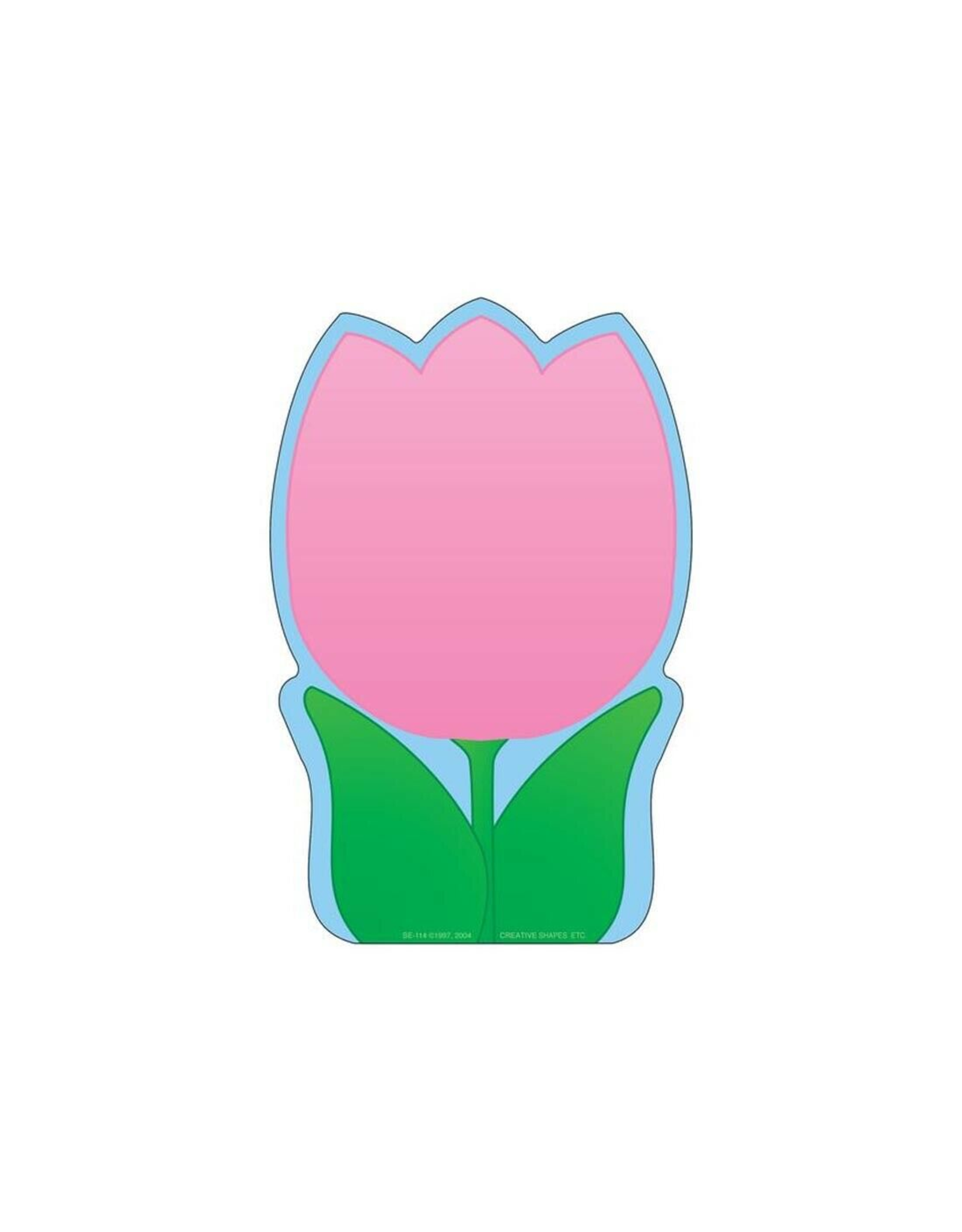 NOTEPAD: LARGE TULIP 50 SHT